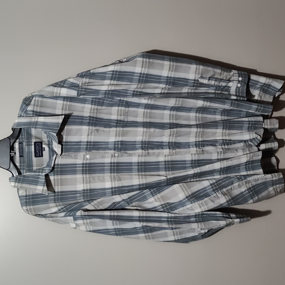 Falcon Bay sportswear long sleeve dress shirt 6xlt